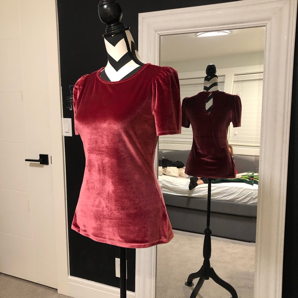 Pink Velvet shirt